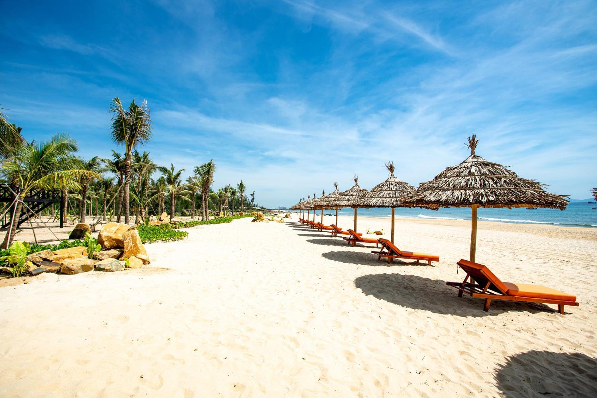 Bliss Hoi An Beach Resort & Wellness Ha Binh Exterior foto