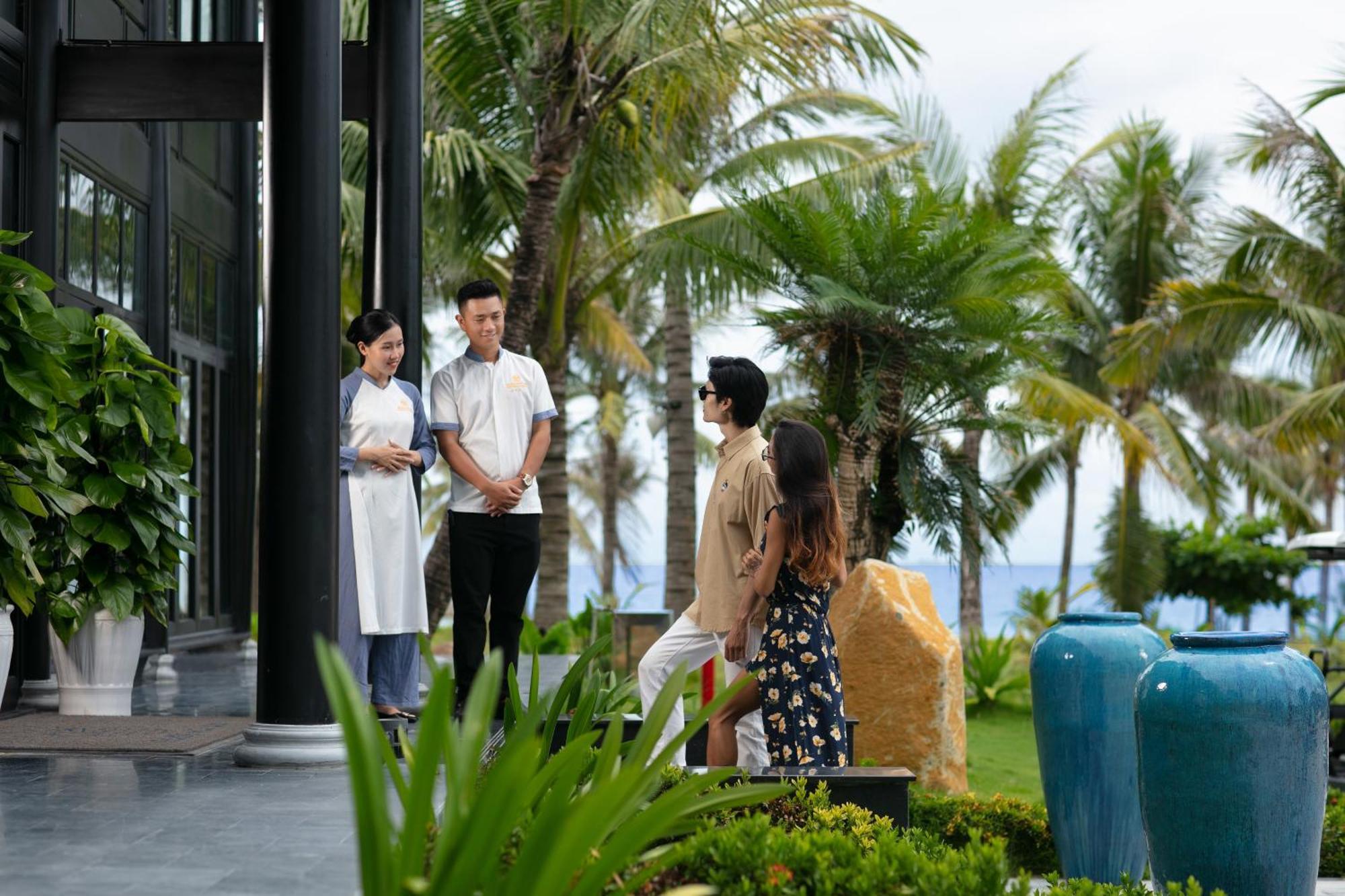 Bliss Hoi An Beach Resort & Wellness Ha Binh Exterior foto
