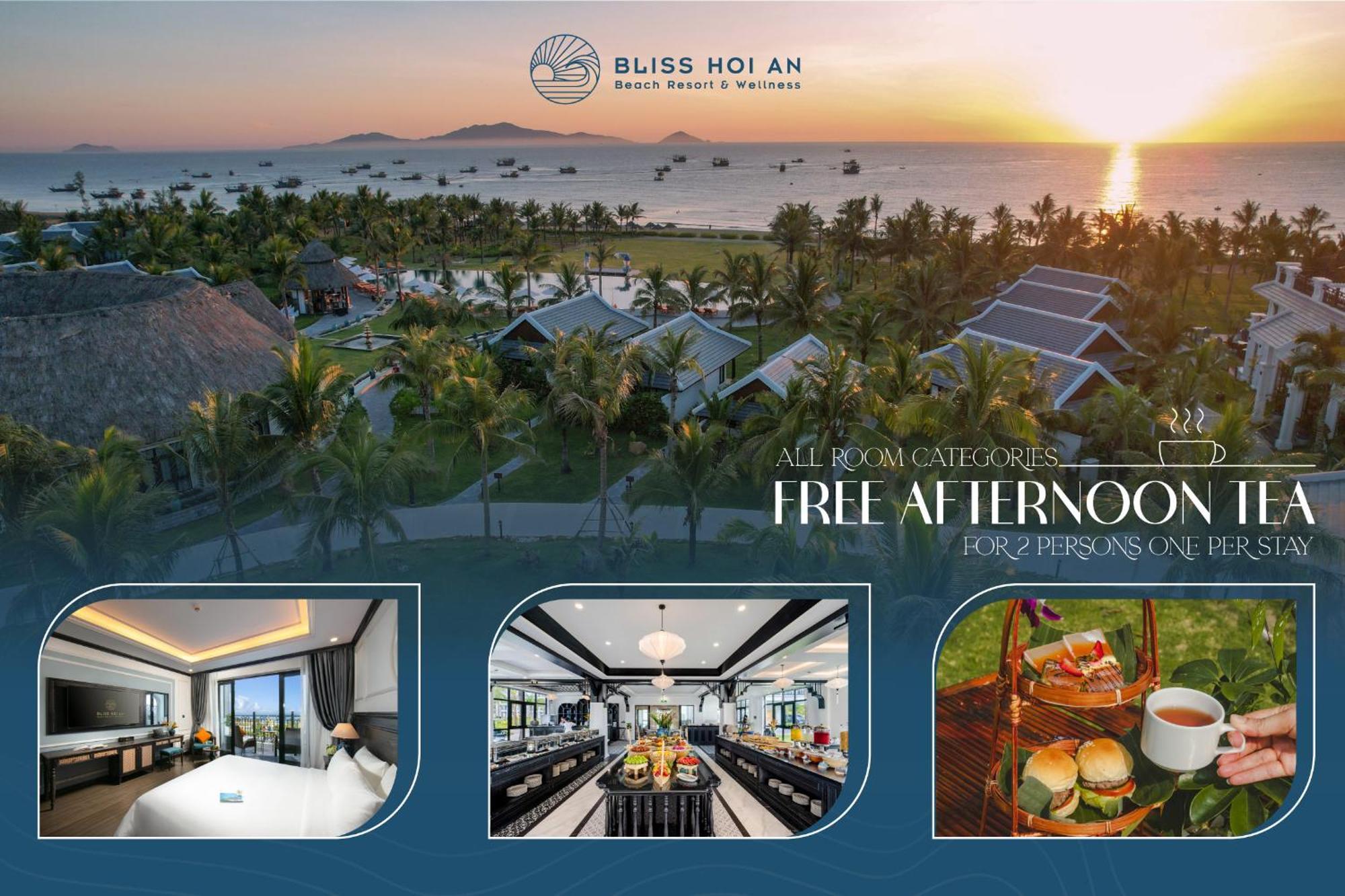Bliss Hoi An Beach Resort & Wellness Ha Binh Exterior foto