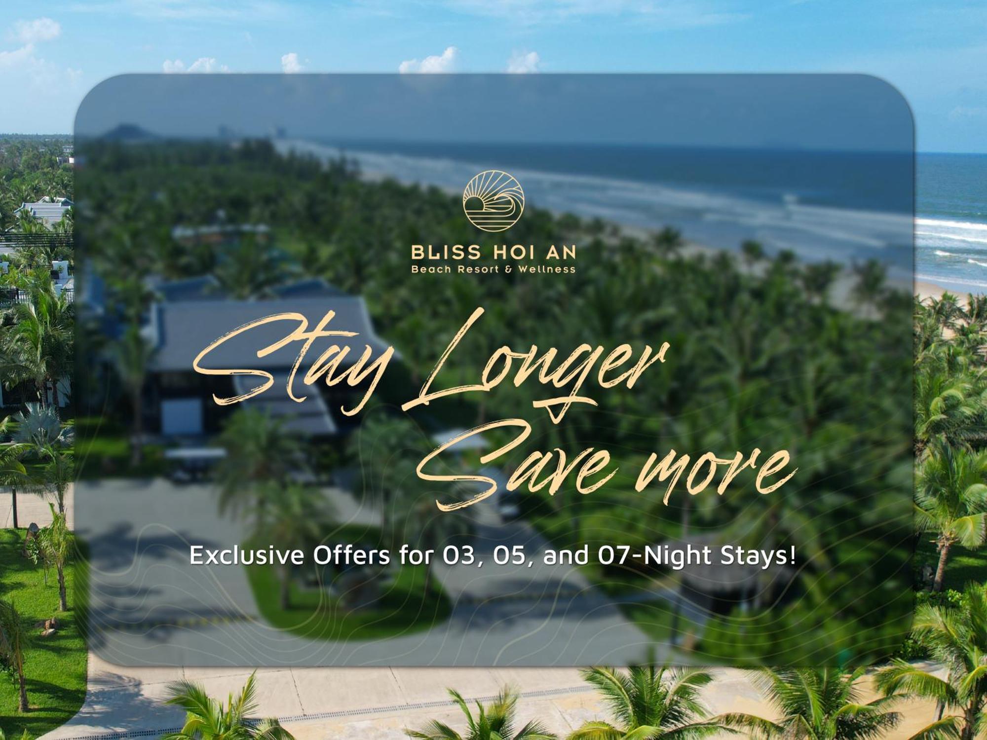 Bliss Hoi An Beach Resort & Wellness Ha Binh Exterior foto